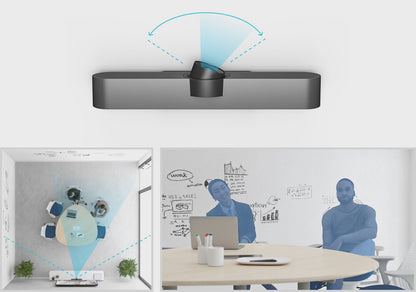 Logitech MeetUp Conference Camera - Full HD / 1080p / Wired / USB / Black