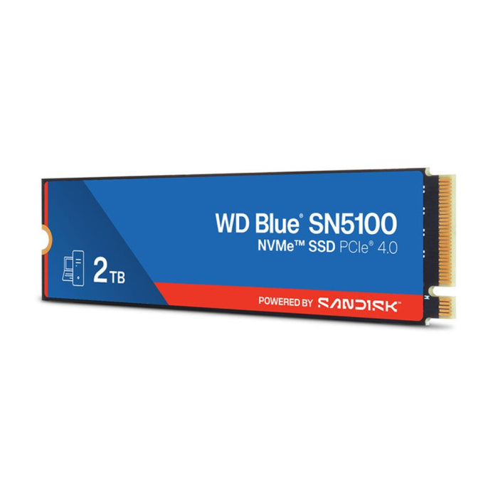 WD Blue SN5100 NVMe SSD - 2TB / Up to 7100MB/s / M.2 2280 / PCIe Gen4 x4 - SSD (Solid State Drive)