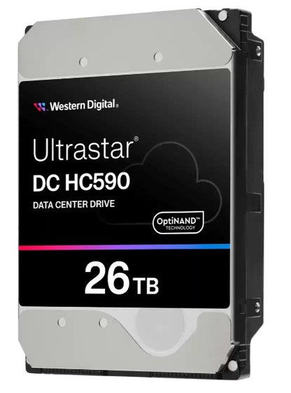 WD 26TB Ultrastar DC HC590 SATA 3.5″ Data Center HDD, 7200rpm