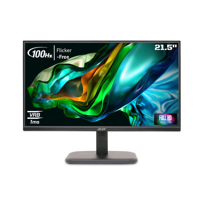 Acer EK220QH3bi - 21.5" VA LCD / 1ms / 100Hz / HDMI 1.4 / D-Sub - Monitor
