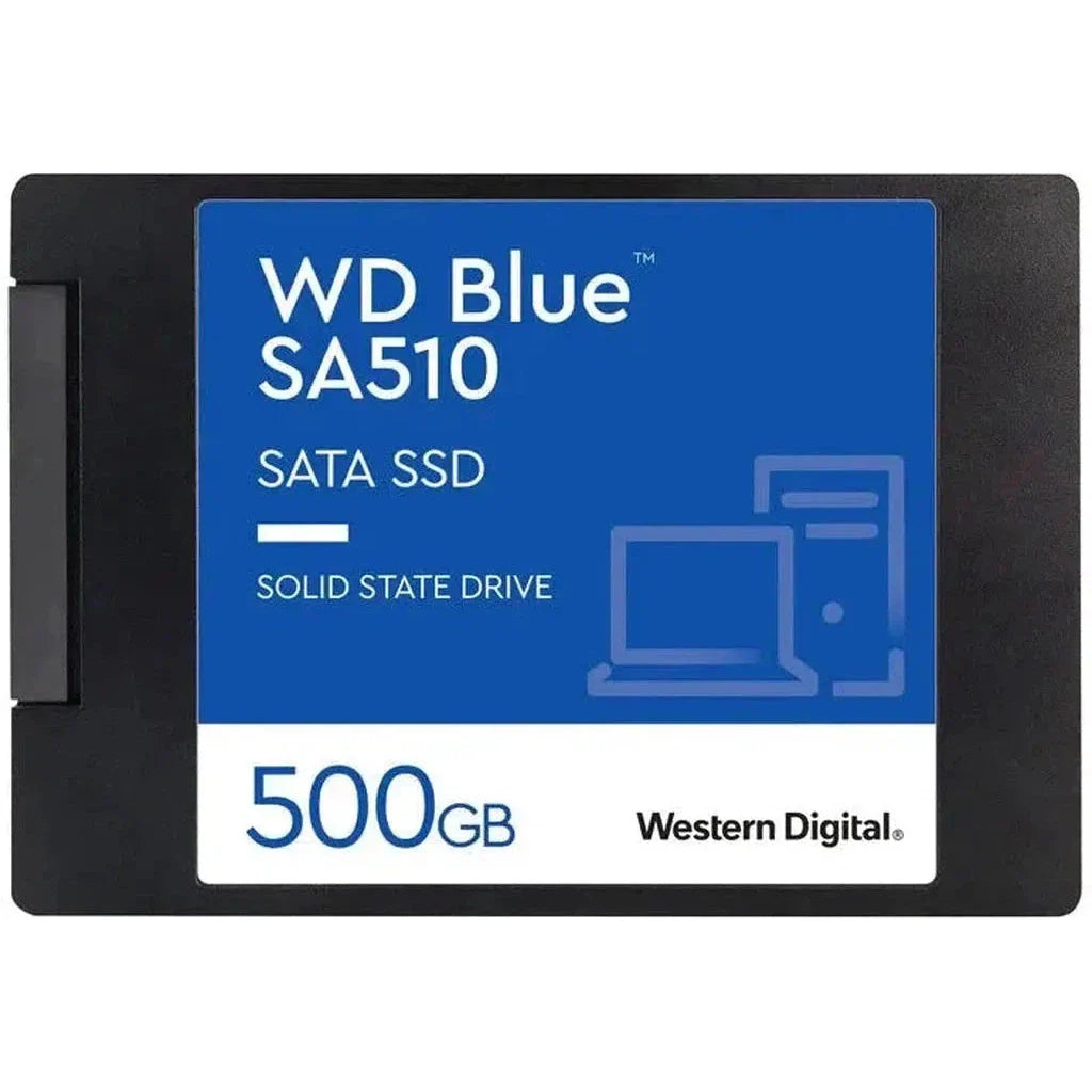 WD Blue SA510 SATA SSD - 500GB / 2.5-inch / SATA-III - SSD (Solid State Drive)