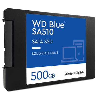 WD Blue SA510 SATA SSD - 500GB / 2.5-inch / SATA-III - SSD (Solid State Drive)