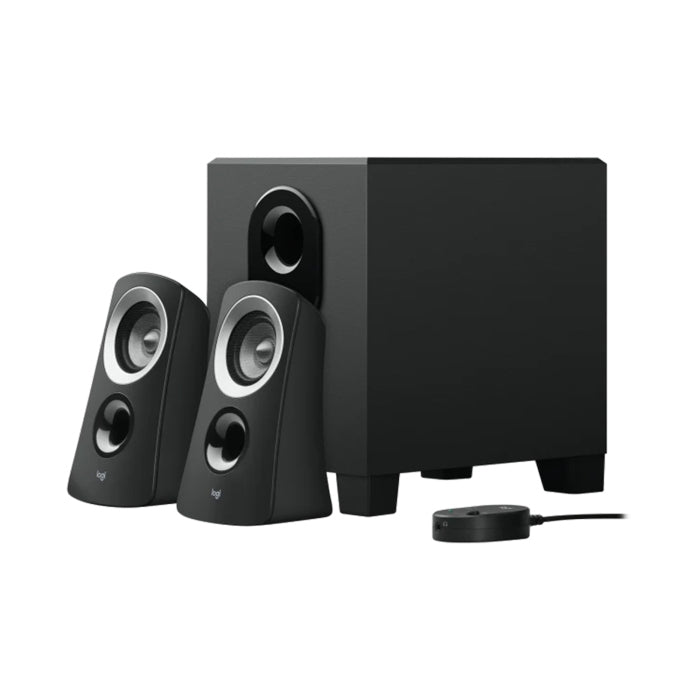 Logitech Z313 Speaker System With Subwoofer(2.1 ) - Black