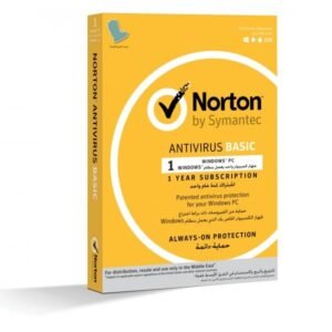 Norton Anti-Virus Basic Arabic, 1 User 1 Device 1 Year