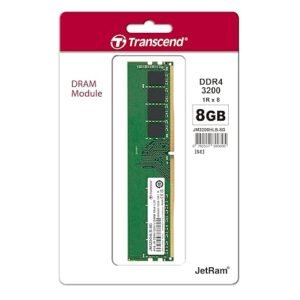 Transcend RAM 8GB DDR4 3200MHz Desktop Memory