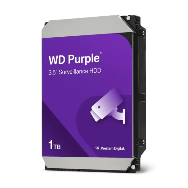 WD Purple Surveillance Hard Drive - 1TB