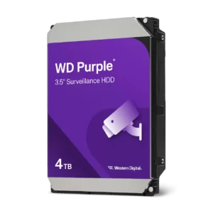 WD Purple Surveillance Hard Drive - 4TB