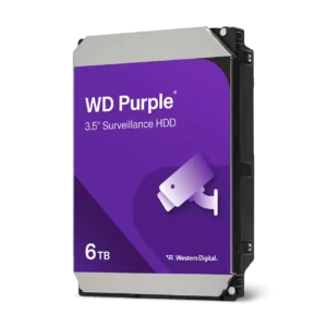 WD Purple Surveillance Hard Drive - 6TB