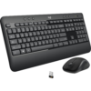 Logitech MK540 Advanced Wireless Combo - 2.40GHz / Up to 10m / USB Wireless Receiver / Arb/Eng / Black - Keyboard & Mouse Combo