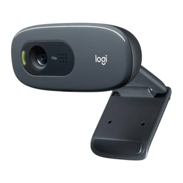 Logitech C270 HD Webcam - 720p / USB 2.0 / Wired / Black