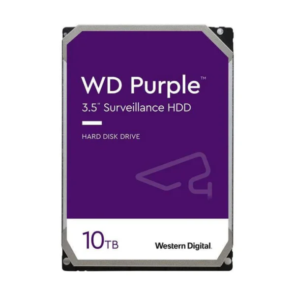 WD Purple Pro Surveillance Hard Drive - 10TB / 3.5-inch / SATA / 256MB Buffer