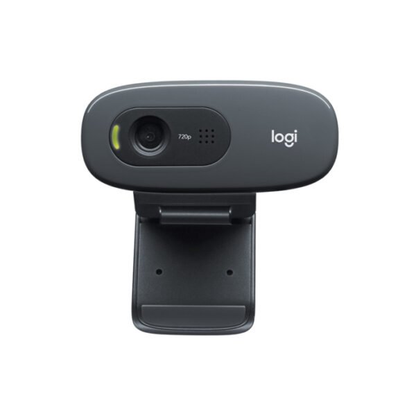 Logitech C270 HD Webcam - 720p / USB 2.0 / Wired / Black