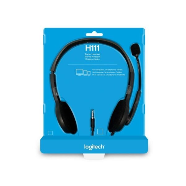 Logitech H111 - 3.5mm / Wired / 20Hz to 20KHz / Stereo