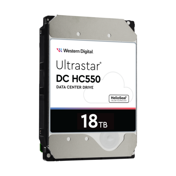 WD Ultrastar DC HC550 Hard Drive - 18TB / 3.5-inch / SATA-III / 7200 RPM / 512MB