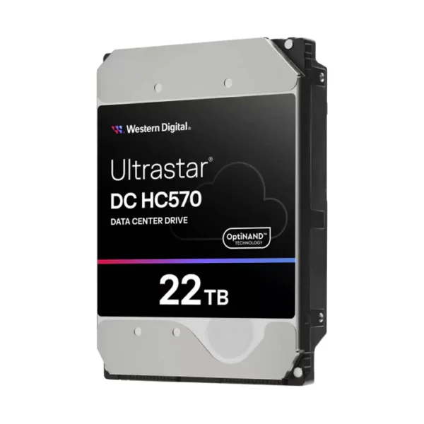 WD Ultrastar DC HC570 Hard Drive - 22TB / 3.5-inch / SATA-III / 7200 RPM / 512MB