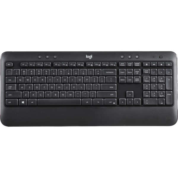 Logitech MK540 Advanced Wireless Combo - 2.40GHz / Up to 10m / USB Wireless Receiver / Arb/Eng / Black - Keyboard & Mouse Combo