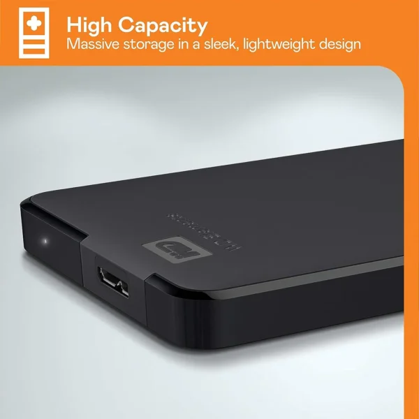 WD 1TB Element USB 3.0 2.5″ Portable Hard Disk