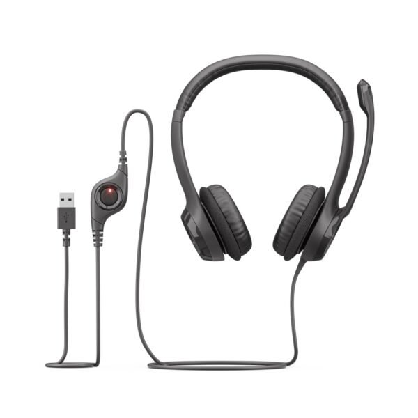 Logitech Headset H390 USB - Black