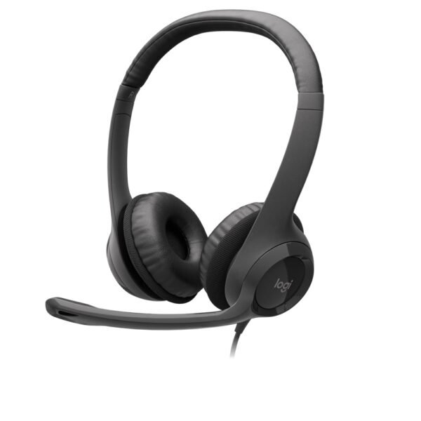 Logitech Headset H390 USB - Black
