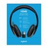 Logitech H540 USB Wired Headset - Wired / USB / Stereo / Black