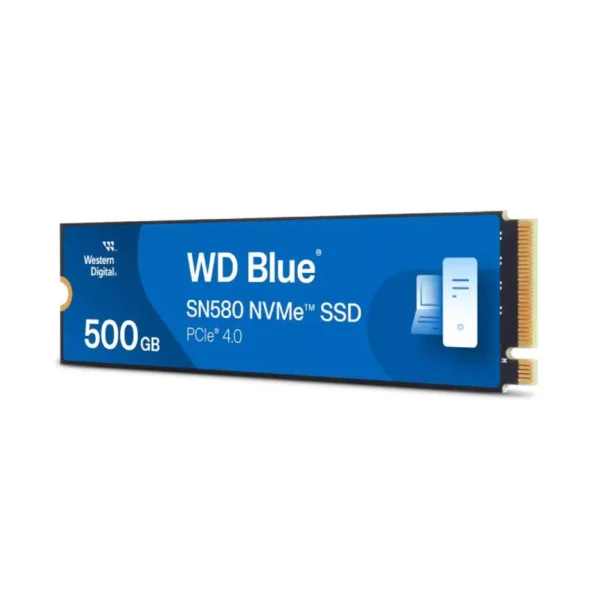 WD Blue SN580 NVMe SSD - 500GB / M.2 2280 / PCIe 4.0 - SSD (Solid State Drive)