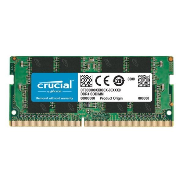 Crucial Notebook Memory - 16GB / DDR4 / 260-pin / 3200MHz / Notebook Memory Module