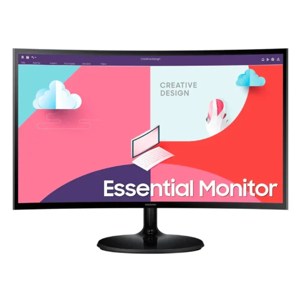 Samsung LS24C360EAMXUE 1800R Curved - 24.0" FHD / 4ms / HDMI / D-Sub / Black - Monitor