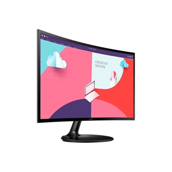 Samsung LS24C360EAMXUE 1800R Curved - 24.0" FHD / 4ms / HDMI / D-Sub / Black - Monitor