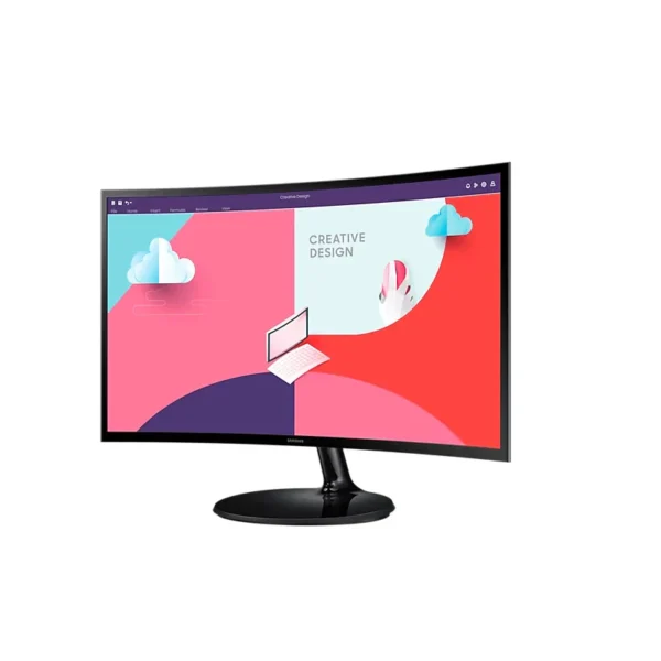 Samsung LS24C360EAMXUE 1800R Curved - 24.0" FHD / 4ms / HDMI / D-Sub / Black - Monitor