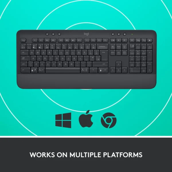 Logitech K650 SIGNATURE Bluetooth Keyboard - Graphite - Arb