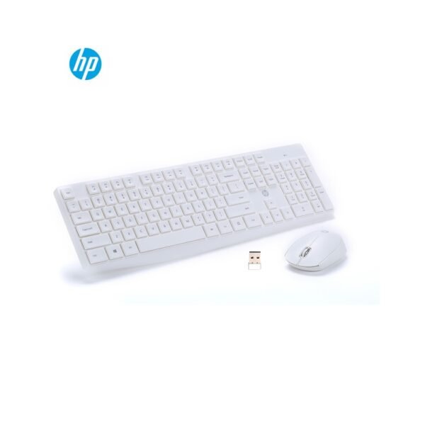 HP Wireless Keyboard and Mouse Combo CS10 – White