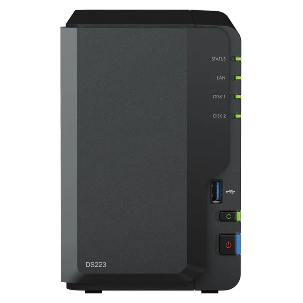 Synology DiskStation DS223 - SATA / 2-Bays / USB / LAN / Desktop