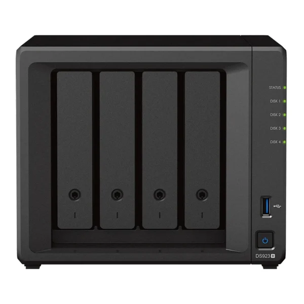 Synology DiskStation DS923+ - SATA / 4-Bays / USB / LAN / eSATA / Desktop
