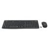 Logitech MK295 Silent Wireless Combo - 2.40GHz / Up to 10m / USB Wireless Receiver / Arb/Eng / Black - Keyboard & Mouse Combo